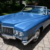 Amazing 1 owner 1970 Cadillac Deville Convertible 472ci V8 Leather Wow