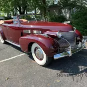 Amazing Original Low Mile 1940 Cadillac 62 Conv Sedan