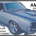 AMC AMX 1970 Resto-Mod / Pro-Touring / Custom