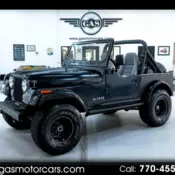 AMC CJ7 Gray with 11866 Miles, for sale!
