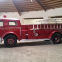 Antique RED 1949 American LaFrance Foamite Fire Engine Truck