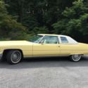 Apollo Yellow Cadillac Coupe Deville, 44K Original Miles