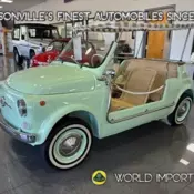 AQUA BLUE GREEN 1968 FIAT JOLLY JOLLY - (FRAME-ON RESTORATION)