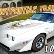 Astonishing One Owner 1981 Pontiac Trans Am For Sale~27k Orig Miles~A/C