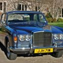 Astral Blue & Blue Grey Leather - Sister auto to the Rolls Royce Silver Shadow