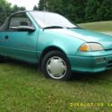automobile, geo metro lsi convertible
