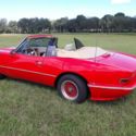 Avanti 1987 Red Convertible
