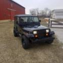 BACK ROAD AND MUDDIN FUN 1993 JEEP WRANGLER YJ 4X4