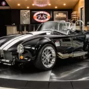 Backdraft Cobra! Coyote 5.0L Crate V8, Tremec 5-Speed Manual, Black Magic Paint