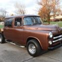 BADASS ONE-OF-A-KIND CUSTOM 1955 DODGE MEGACAB FLATBED PICKUP