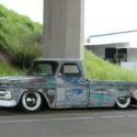 Bagged Pickup Truck Hot Rod rat Custom Fleetside 1964 1963 1962 1966 C10 61 1960