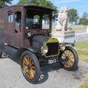Baltimore Maryland Oyster Panel Truck 1915 Ford T Original untouched Wood Body