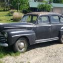 BARN FIND 1948 FORD SUPER DELUXE 4DR