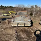 Barn find 1949 Cadillac 62 Sedan Sedan Blue