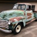 BARN FIND 1953 CHEVROLET 3800 5 WINDOW PICKUP TRUCK PATINA RAT ROD 1947 50 1954