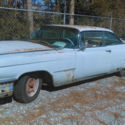 barn find 1959 Cadillac 2 door hardtop project car needs full restoration