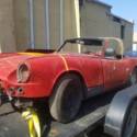 BARN FIND 1964 TRIUMPH SPITFIRE4 AUTOSHOW RESTORATION PROJECT