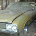 BARN FIND - 1970 OLDSMOBILE CUTLASS SUPREME CONVERTIBLE - RESTORE OR DRIVE AS IS