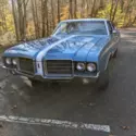 BARN FIND 71 Olds Cutlass S Post Couple 350 V8 in very nice original condition.