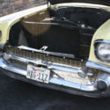 BARN FIND1957 CHEVY BEL AIR 2 DOOR HT LAST OWNER FROM 1978 STORED INSIDE PROJECT