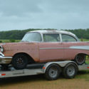 BARNFOUND 1957 CHEVROLET BELAIR 2 DOOR SEDAN-ORIGINAL CONDITION-NEEDS RESTORING