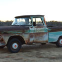 Barnfound 1960 Chevrolet Apache 10 swb fleetside pickup truck project-big window