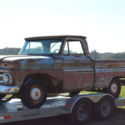 BARNFOUND 1965 CHEVROLET C10 CUSTOM CAB SWB FLEETSIDE PICKUP TRUCK PROJECT