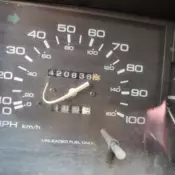 basic 2WD stick Runs and drives excellent  got me there and back and there..