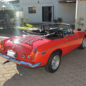 BEATIFUL RED 1977 MGB CONVERTIBLE