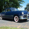 BEAUTIFUL 1950 FORD COUPE CUSTOM; 90K SURVIVOR!! 3-SPEED w/OD EXC. COND (VIDEO)