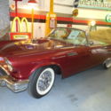 Beautiful 1957 Ford Thunderbird Convertible - Maple Metallic Red