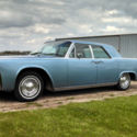 Beautiful 1963 Bermuda Blue Lincoln Continental Sedan