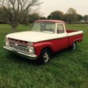 Beautiful 1966 Ford F-100 V8 pickup truck with styleside short bed!