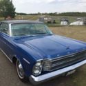 BEAUTIFUL 1966 FORD GALAXIE XL500 HARDTOP ACAPULCO BLUE BLACK VINYL TOP