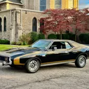 BEAUTIFUL 1972 AMC AMX JAVELIN 1 OF 12 IN BLACK VERY RARE CAR - NO RESERVE!!