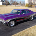 Beautiful 1972 Chevy Nova Pro Street, 350 c.i., Auto. 9&#034; Ex. Cond. (video)