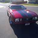 Beautiful 1973 Ford Mustand Fastback - Deep Cherry Pearl Red