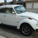 Beautiful 1979 bug convertible triple white