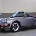 BEAUTIFUL 1986 PORSCHE 911 CARRERA CABRIOLET, ONLY 76,590 MILES, LOADED!!!