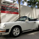 Beautiful 1987 Porsche 911 G50 Carrera Cabriolet - White on Black w/ Blue Top