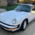 Beautiful 1987 Porsche Carrera white/white with whale tail and sunroof; 64K mile