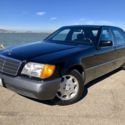 Beautiful 1993 Mercedes 500SEL W140 Black/Black 69k Original Miles Calif Car