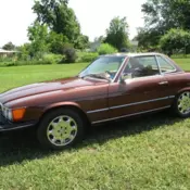 Beautiful and great running 450 SL Convertible with both tops