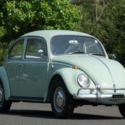Beautiful Bahama Blue 1966 Classic Volkswagon Beetle