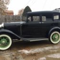 Beautiful Black 1931 Ford Model A Fordor Sedan