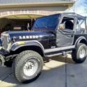 Beautiful Black 1981 CJ7 Laredo Trim Package