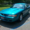 Beautiful Blue 1994 Ford Mustang GT 5 Speed 60k Original Runs Great Looks Great
