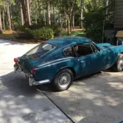 Beautiful blue GT6 in very good condition.