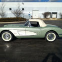 Beautiful Cascade Green 1960 Corvette-Frame Off Restoration