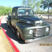 BEAUTIFUL CLASSY GREEN METALLIC TRUCK!